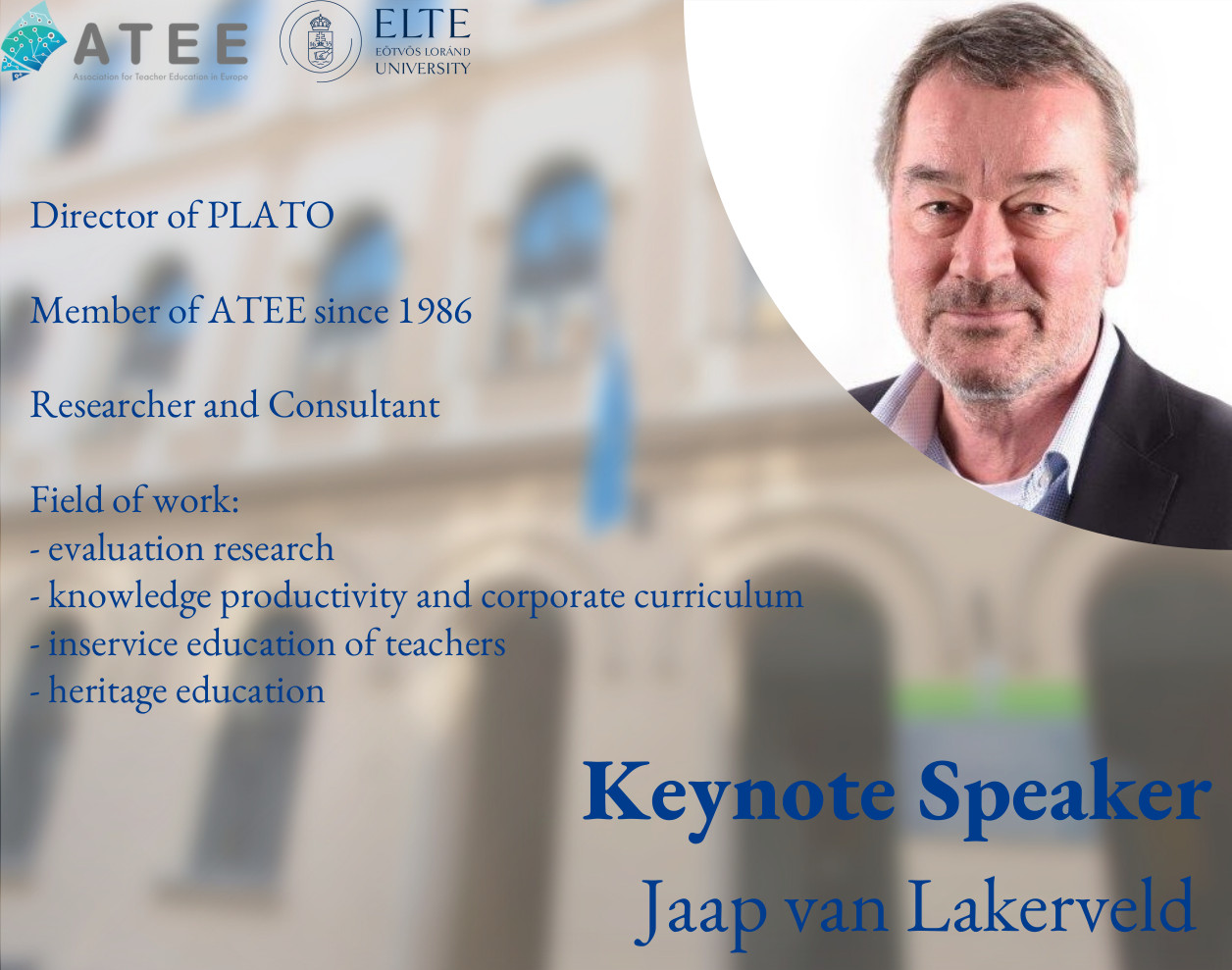 Keynote ATEE 2023 Annual Conference